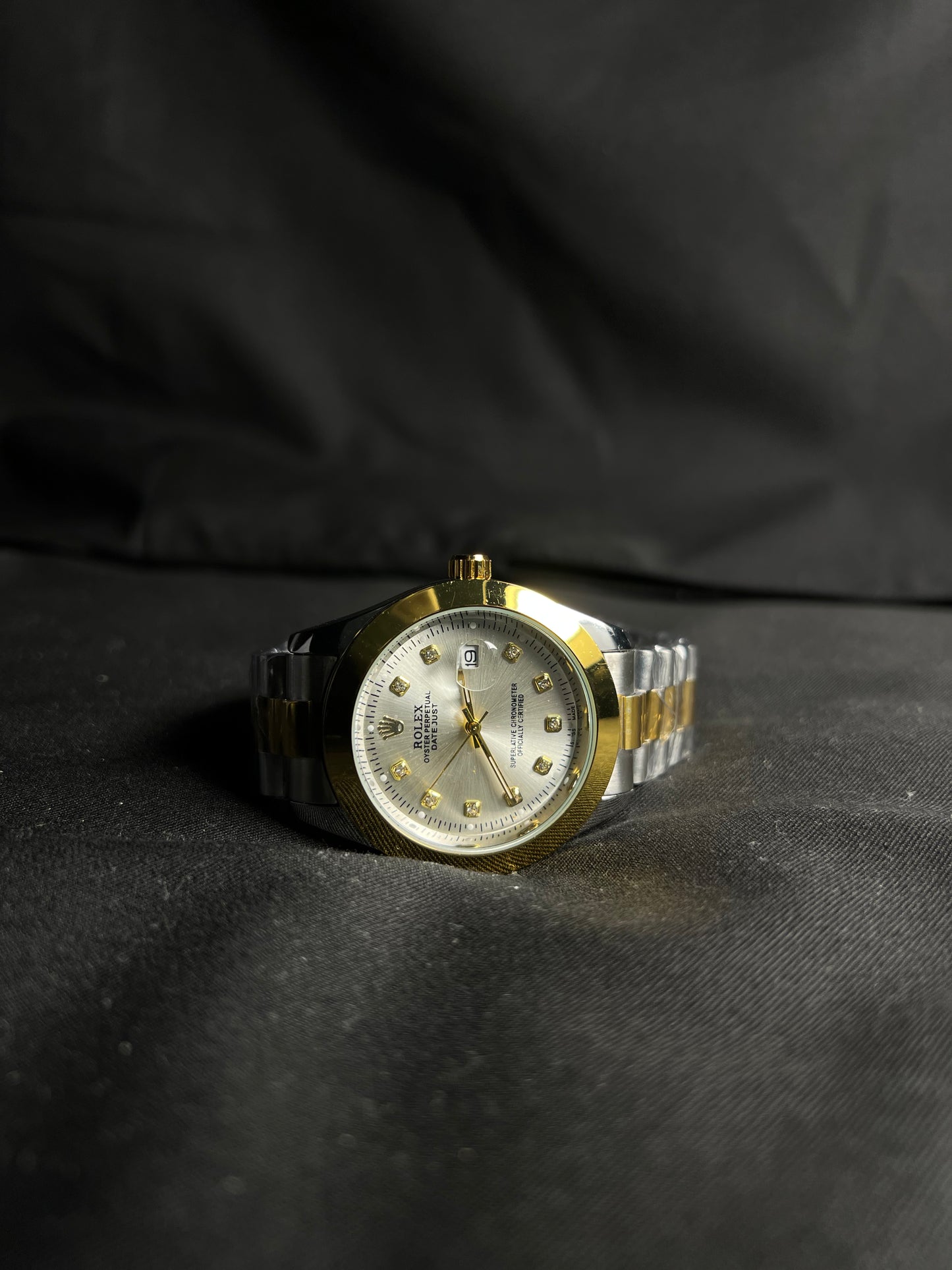 Rolex Silver Watch
