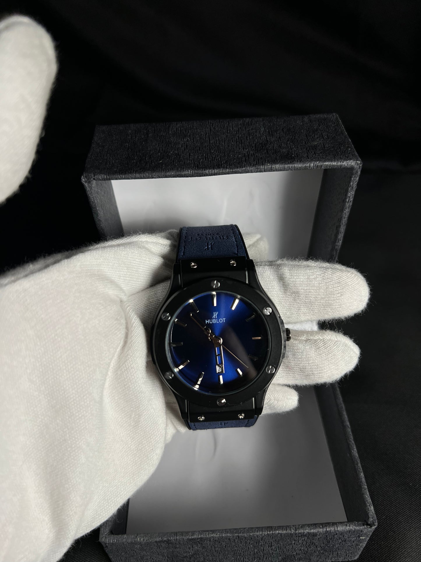 Hublot Blue Dual Watch