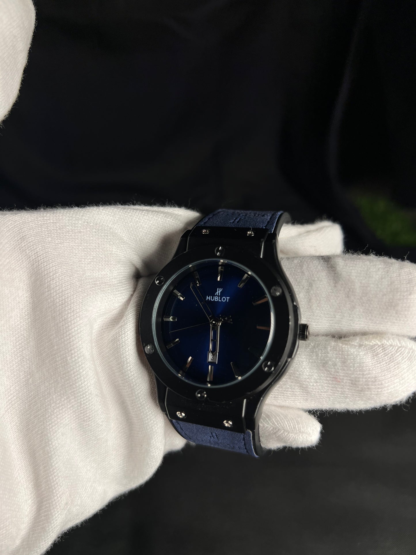 Hublot Blue Dual Watch