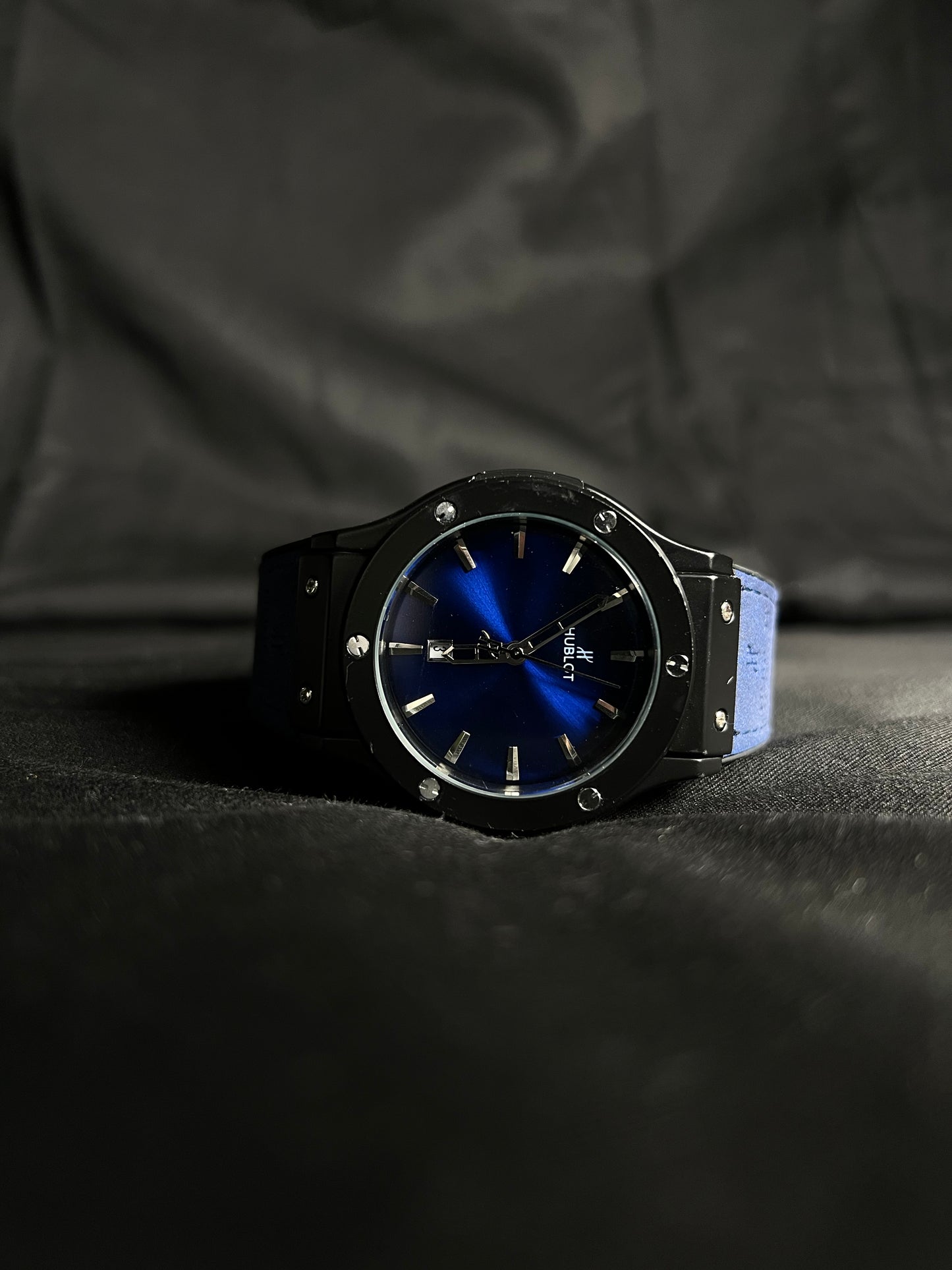 Hublot Blue Dual Watch