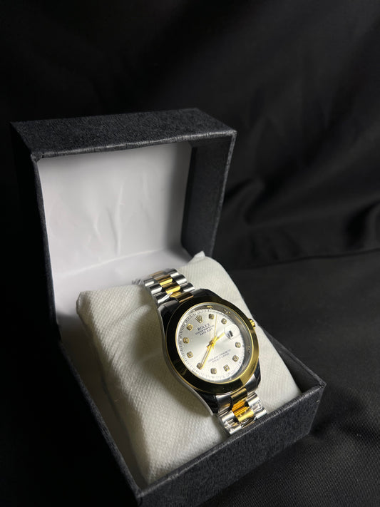 Rolex Silver Watch