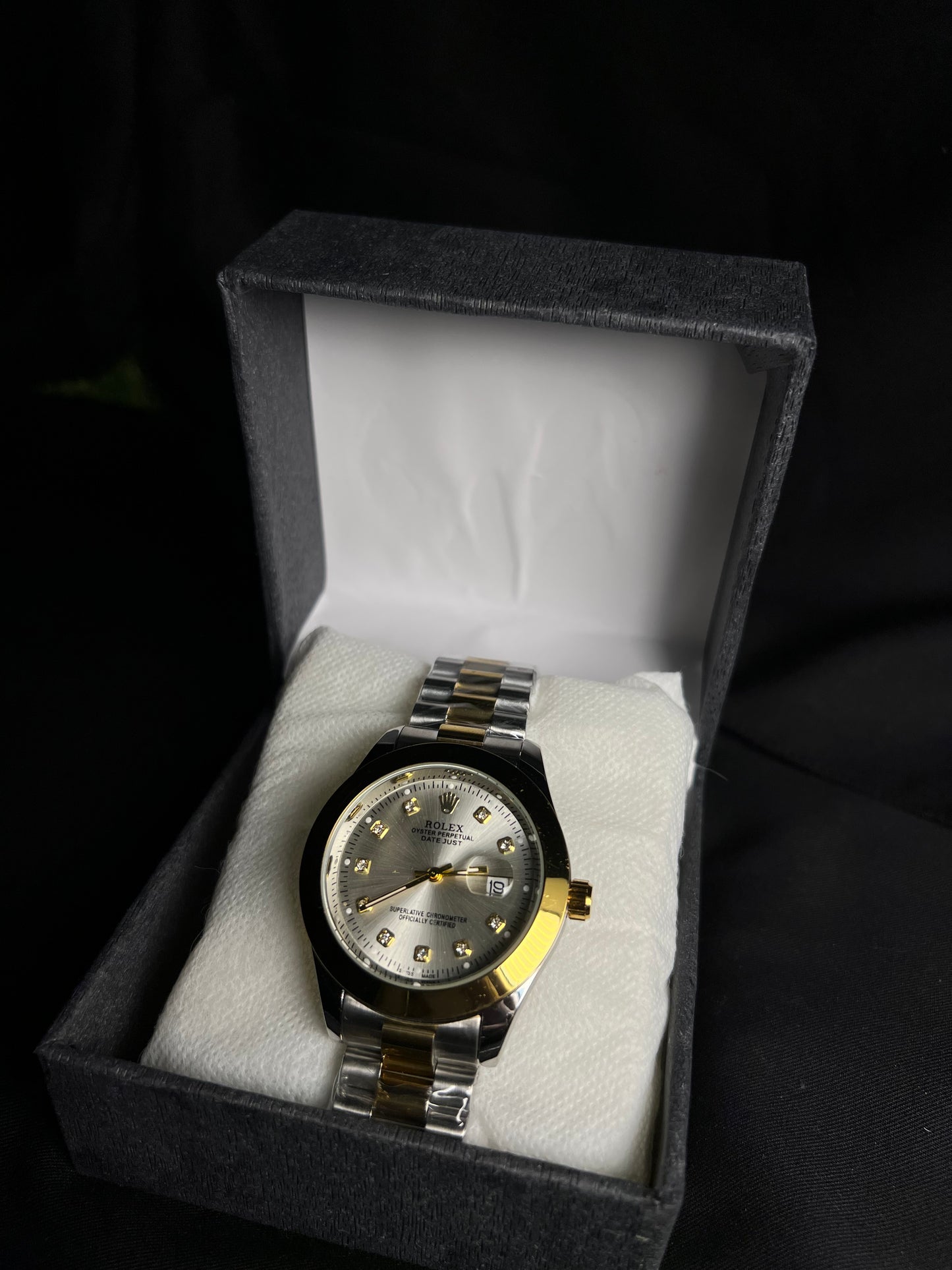 Rolex Silver Watch