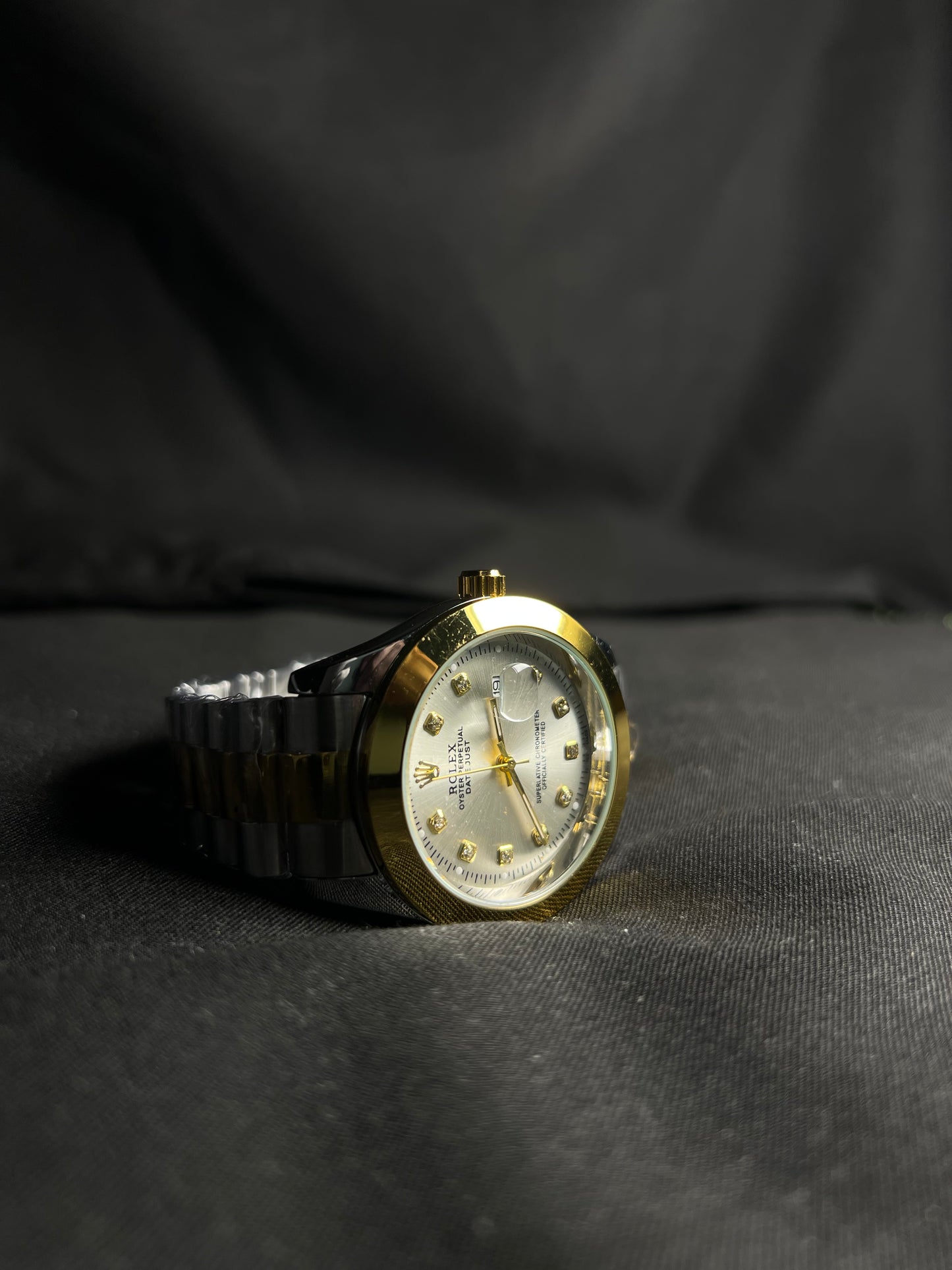 Rolex Silver Watch